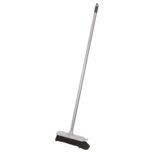 Sealey Sealey BM11S Soft Bristle Indoor Use Broom, 280mm, Silver