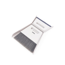 Beldray Deep Clean 2 in 1 Worktop Dustpan Set ? Scrape & Sweep, Mini Dustpan & Brush, Multipurpose, Compact, Squeegee for Liquids, Brush for Dirt &