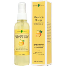 Mandarin Orange Pillow and Room Spray, Natural Aromatic Mist Made with Pure Mandarin Essential Oil, Relax Your Body & Mind, Perfect as a Bathroom Air