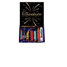 Thank You Chocolate Gift Box Hamper Sweet Box - 8 Full Size Bars
