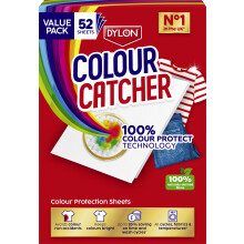 Colour Catcher Protection Sheets (1 pack x 52 sheets), Catcher Sheets for Mixed Colour Washes to Avoid Colour Run Accidents, Made of 100%