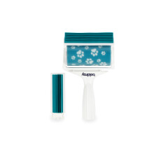 Beldray PetPlus Antibac Lint Roller - Set Of 2, Reusable Sticky Gel, Built-In Squeegee Edge, On The Go Handheld Pet Hair Remover & Fur Lifter,