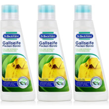 Dr. Beckmann Prewash Stain Brush Gall Lime Scented Soap (3 x 250 ml)