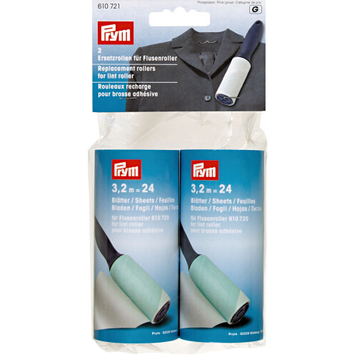 Prym Prym - Prym Replacement Rolls for Lint Roller - 1 Unit