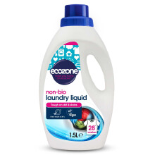 Ecozone Non Bio Laundry Liquid, Eco Conscious Laundry Detergent Liquid, Non Bio Washing Liquid & Stain Remover, Plant Based* Non Biological Washing