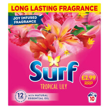 Surf Powder Tropical 10 Wash PM ?2.99 500g