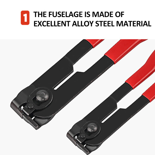 Boot Cage Clamp & Disassembly Pliers Set | Auto Hose Band Tool Kit 1
