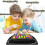 Elimination Board Game - Intellectual Chessboard - Double Duel - Rainbow Ball Puzzle - Interactive Strategy Game (120 Balls) 4