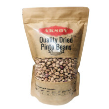 AKSOY Wholefoods Dried Pinto Beans 1.25KG | Rich in Protein & Fiber | Perfect for Soups, Stews, Burritos & Mexican Recipes | Premium Quality, Vegan &