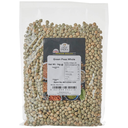 Old India Green Peas Whole 1kg