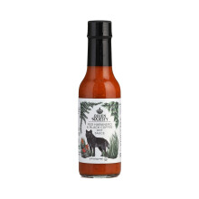 Queen Majesty Red Habanero and Black Coffee Hot Sauce, 147ml