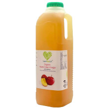 SuperfoodUK | Organic Apple Cider Vinegar with Mother 1L | Raw, Unfiltered & Unpasteurized | Natural Health Tonic, Vegan & Vegetarian Friendly |