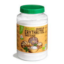 Castello since 1907 Erythritol Sweetener Organic Bio Eco | 10g = 7g of sugar | Sugar Substitute - Keto and Paleo Friendly - 0 Glycemic - 0 Calories -