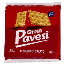 CRACKERS SALATI MAXI CONFEZIONE 560G GRAN PAVESI (