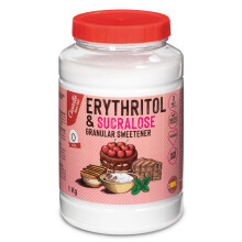 Erythritol + Sucralose 1:4 Sweetener | 1g = 4g of Sugar | 0 Net Carbohydrates - 0 Calories - 0 Glycemic Index - Keto - Non-GMO - Castello since 1907 -