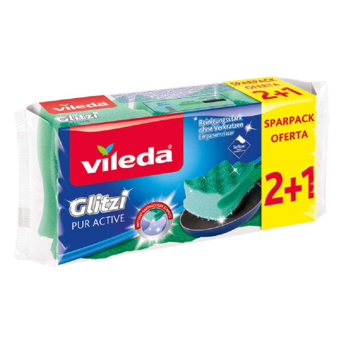 Vileda Vileda Glitzi PUR Active Pots and Dishes Cleaner