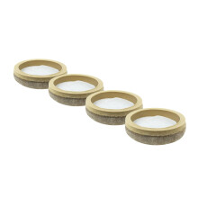 Super Sliders Protectores de Muebles de Fieltro con Agarre Seguro para Superficies Duras, 1.5", Beige (20 Pack)