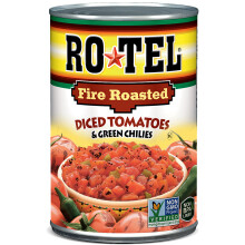 Rotel Fire Roasted Diced Tomatoes and Green Chilies 283 g