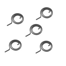 Flylock 5Stuks 2.5 Draai Vervangveer voor De Deurhendel, Draaiende Deurhendels Slot Interne Reparatie