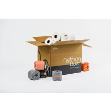 Nothing Butt Bamboo Toilet Roll - 12 Pack | 380 Sheets - Double Length, Soft & Strong | Beautifully Wrapped for Display | Sustainable Choice