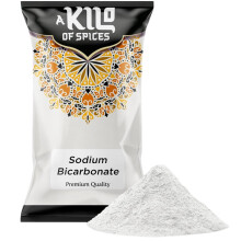A Kilo of Spices | Pure Bicarbonate of Soda 1 Kg - Baking Soda for Cleaning, Cooking, and More - Multipurpose Household Essential | Versatile Food