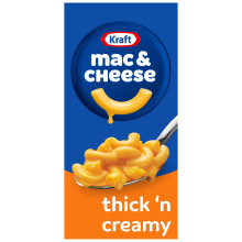 Kraft Macaroni & Cheese Dinner, Thick & Creamy, 7.25 Oz