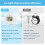 2X Ice Bath Thermometer and Timer, Water Thermometer for Ice Bath,Waterproof Cold Plunge Ice Bath Accessories 7