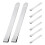 8Pcs Silver Cotton Candy Machine Clips Durable Stainless Steel Set 1