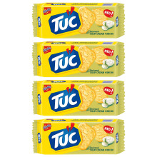 Lu Tuc Cracker Sour Cream & Onion From France 100g Pack of 4