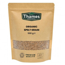 Thames Organic Spelt Grain, Nutty & Hearty, Versatile Whole Grain for Baking & Cooking, Organic & Non-GMO, Rich in Plant Protein & Fiber - Ideal for