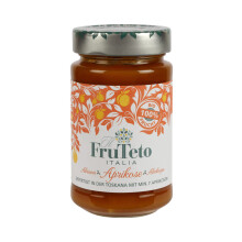 il Frutteto Italia 100% Apricot organic fruit spread. 250g. MADE IN TUSCANY only with fruit. No Added Refined Sugar. No Preservatives.