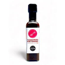 THE CHEEKY INDIAN - Tamarind Ketchup Medium Heat Sauce 220g, Fresh Tamarind Pulp, Sweet & Tangy Dipping Sauce & BBQ Marinade, Made in UK, Vegetarian,