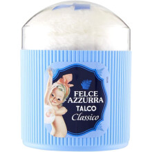 Paglieri Felce Azzurra Talco Classico con Piumino Body Powder Classic Talc with Duvet 250g