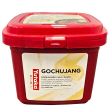 Yutaka Gochujang 500g | Authentic Korean Fermented Red Chili Paste | Bold Umami Heat for Bibimbap, Stir-Fries, Marinades & Sauces | Vegan-Friendly &