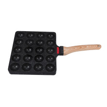 2Pcs Black Aluminum Nonstick Pancake Pan Fun Octopus Shape Baking Tray