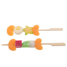 4Pcs Lightweight Faux Fruit Skewers PVC Bamboo Decorative Food Models