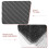 60Pcs Assorted Color Mesh Sheets for Mask Eyes Lightweight DIY Crafts 9
