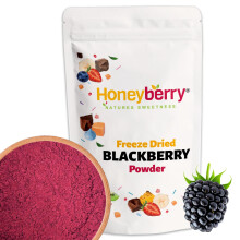 Freeze Dried Blackberry Powder 100g ? 100% Natural and Finely Ground Blackberries ? Vibrant Berry Powder for Baking, Desserts, Smoothies, Cocktails &