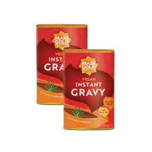 Marigold Vegan Instant Gravy 170g (Pack of 2)? Gluten-Free, Palm Oil-Free, No Added MSG ? Natural Ingredients, Bold Flavour for Soups, Stews &