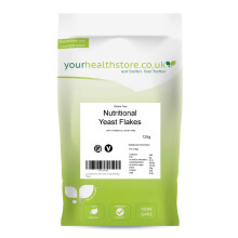 yourhealthstore? Premium Nutritional Yeast Flakes 125g | with Vitamin B12 | Non GMO | Gluten Free | Dairy Free | Vegan Cheese Powder Alternative |