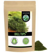 Alpi Nature Dill Tips 250g 8.8 oz, Dried and Rubbed Dill Weed for Pickles, Sauces and Marinades