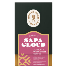 Vietnamese Arabica Drip Coffee Bags ? Medium Roast Pour-Over Sachets, 7 Pack | Sapa Cloud by Nomad Bean Coffee