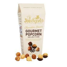 Joe & Seph's Chocolate Lovers Popcorn Selection (1x105g) | gourmet popcorn, air-popped popcorn, chocolate snack, gifts for men and women, sweet