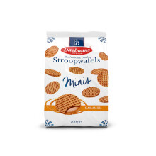 Daelmans Stroopwafels - Mini Caramel Waffles - 25 x 8 gram in a Bag - Authentic Dutch Caramel Waffles - Stroopwaffels