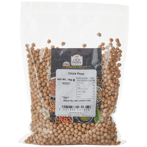 Old India Chick Peas 1kg