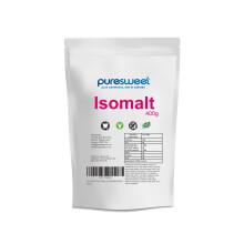 Isomalt 400g by Puresweet, Perfect for Making Cake Decorations, Sugar Free Candy and Replacing Sugar (Resealble and Recyclable Pouch)