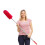 Feather Duster, Extendable Duster Microfiber Long Extension Pole Scratch Resistant Cover, Washable, Cleaning High Ceiling Fans, Blinds, Cobweb (Red) 1