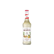 MONIN Premium Ginger Syrup 700ml for Cocktails and Mocktails. Vegan-Friendly, Allergen-Free, 100% Natural Flavours and Colourings