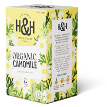 Heath & Heather - Organic Camomile Tea ? Gentle Floral Infusion ? Naturally Caffeine-Free ? Vegan ? Soothing & Calming Wellness Tea ? 20 Tea Bags