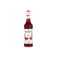 MONIN Premium Hibiscus Syrup 700ml for Cocktails and Mocktails. Vegan-Friendly, Allergen-Free, 100% Natural Flavours and Colourings